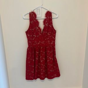 Brand new with tags Charlotte Russe red dress size small